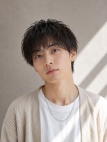 オラ ボーテ(Aura Beaute)&nbsp;シースルーマッシュ ショートレイヤー ツイストパーマ