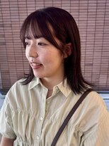 ビーハイブ 仙台駅前店(Behive) レッドブラウン/ブリーチなし暖色/ボブミディアム/20代30代40代