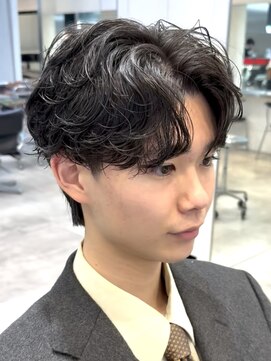 フィフスパーク(fifth PARK) 緩めシャドウパーマで上げ下ろしできる2wayスタイル〇