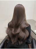 梅田 髪質改善 ベージュ レイヤーカット 艶髪