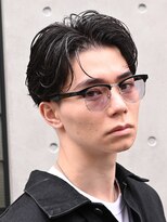 バイフィフス 原宿/表参道(by fifth)&nbsp;原宿メンズパーマニュアンスパーマ曲がる縮毛矯正センターパート