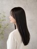 【うる艶】 カット+ポイント縮毛矯正　￥11000