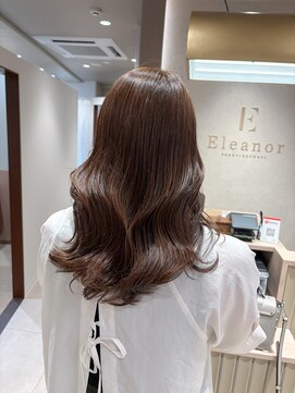 エレノア 静岡店(Eleanor) 透明感抜群◎チョコレートブラウン×レイヤーカット【八重津】