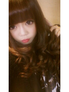 ジ グランディール(Je grandir) 重め×揺れのMIXのキュートスタイル