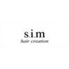 シムヘアクリエーション (s.i.m hair creation)のお店ロゴ