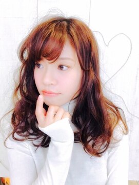 アンフィフォープルコ(AnFye for prco) AnFye for prco ナチュラルエアリーカール×うぶバング