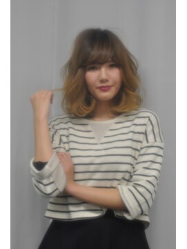 クラン(clan) 耳かけ厚めバングロング