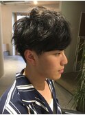 メンズパーマ ツーブロック【王子 加藤 ツーブロック リコモ】