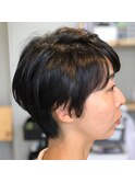 クラウドマッシュ 大人ショートボブ