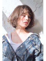 ロンド 銀座(Lond)&nbsp;【Lond久保田夢美】ゆるふわボブ♪グレージュカラー