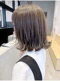 グレーボブ_スリークボブ厚めバングローライト_ba286813