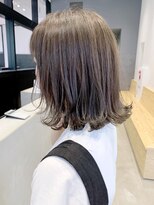 グレーボブ_スリークボブ厚めバングローライト_ba286813