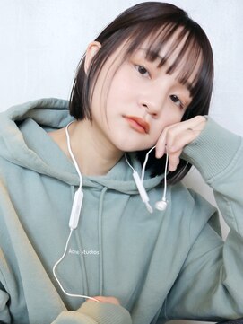 アルバム 渋谷パルコ(ALBUM) ★ワンカールボブ_ショコラアッシュヘルシースタイル_48347☆