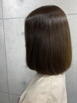 ジンジャー(GINGER) ボブ×ベージュ×髪質改善×トリートメント