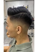 スキンフェード/フェードカット/かき上げヘア/サイドパート