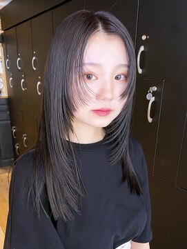 アイティーバイアルバム 藤沢店(IT by ALBUM) ハイレイヤースタイル_くびれヘアビタミンカラー_38875