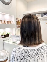 エクリフルール(equri fleur) 【目黒】 ハイライトボブ