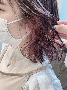 ネオリーブギンザ 銀座店(Neolive GINZA) ボブでインナーカラー