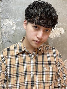 アカ(ACA) メンズマッシュパーマメンズパーマニュアンスパーマ札幌大通