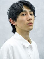 クロムトウキョウ ザ バーバー ネオン 新宿店(CHROM TOKYO the Barber ne/on)&nbsp;ハーフアップマッシュウルフ