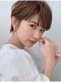 小顔マニッシュショート