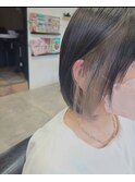 ボブ　イヤリングカラー