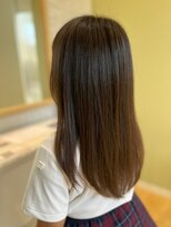 ヘアブロス 水戸店(hair BROS) キッズカット/アースカラー/セミロング