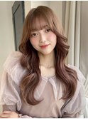 可愛いロングヘアとサイドバング!!☆