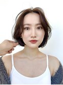小顔ヘルシーレイヤースタイル透明感カラー【修】20代30代40代