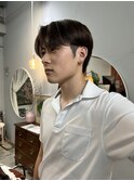 ニュアンスパーマカルマパーマセンターパートマッシュパーマ韓国