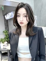 ヴェイン 渋谷(vain)&nbsp;★サイドバングうる艶髪くびれヘアナチュラルカール#355d1003