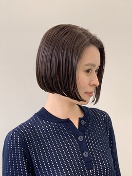 ベンジー 中目黒店(benji) 大人の艶ボブ 20代 30代