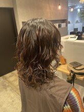 メゾンウィット(Maison Wit) ミディアムウルフパーマ