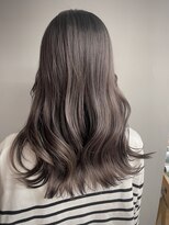 リッカ ギンザ バイ バッカ(Licca GINZA by bacca) ラベンダーグレージュ ロングレイヤー