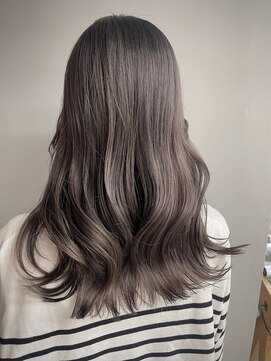 リッカ ギンザ バイ バッカ(Licca GINZA by bacca) ラベンダーグレージュ ロングレイヤー