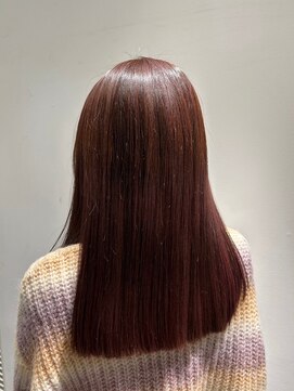 エルズ ヘアー L's hair 大人ピンクブラウン