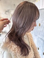 カムジーヘッド(COMEGHEAD)&nbsp;ミルクティーベージュダブルカラーインナーカラーケアブリーチ