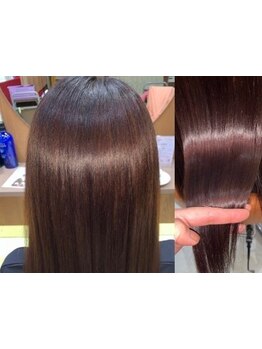 トリートメントで染める白髪染めは染めるたび髪に艶が生まれる☆『女性の果実』ざくろを使用しています！　