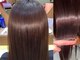 アン フィックス aun fix店の写真/トリートメントで染める白髪染めは染めるたび髪に艶が生まれる☆『女性の果実』ざくろを使用しています！　
