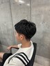 【男磨き】カット＆プチスパ＋眉毛カット￥4400