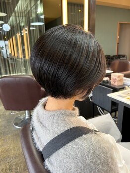 ジャパンジェム 押熊店(Japan gem)の写真/カットで差が出る!特にこだわりの顔まわりのデザインで、どこから見ても美しいフォルムを創ります◎