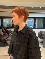 ユニコ(unico)&nbsp;ブリーチなしダブルカラー/オレンジ