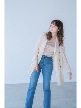 ニュイ 高槻 阪急茨木店(nui) イメチェンアンブレラカラー前髪ウェーブパーマこなれミディ