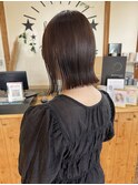 ぱっつんボブ
