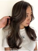 ハイライトレイヤーカットショートボブイルミナカラー天神大名