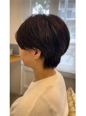 クールなショートヘア