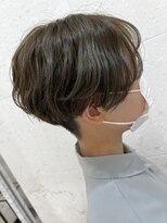 ティンク 札幌駅前店(Tink)&nbsp;オリーブカラーハンサムショート【成田】