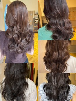 ブッシュ ユメリア徳重店(BUSH)の写真/トレンドをおさえたパーマStyleがダメージレスに叶う！流行ること間違いなしのコテ巻き風パーマを緑区で◎