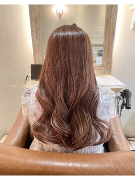 エイミーバイアフロート(amie  by afloat) 春カラー◎ハイライトでつくる透明感ハイライトピンクベージュ◎