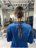 ヘアセット 結婚式お呼ばれ カチモリ 【mt___213r】